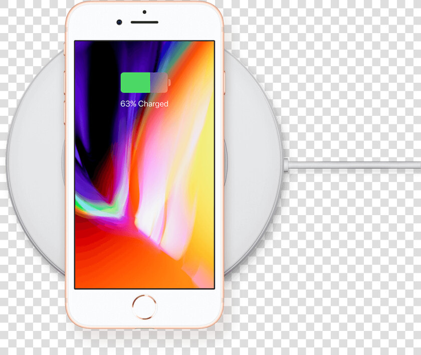 Transparent Iphone Charger Png   Iphone 8 Wireless Charger  Png DownloadTransparent PNG