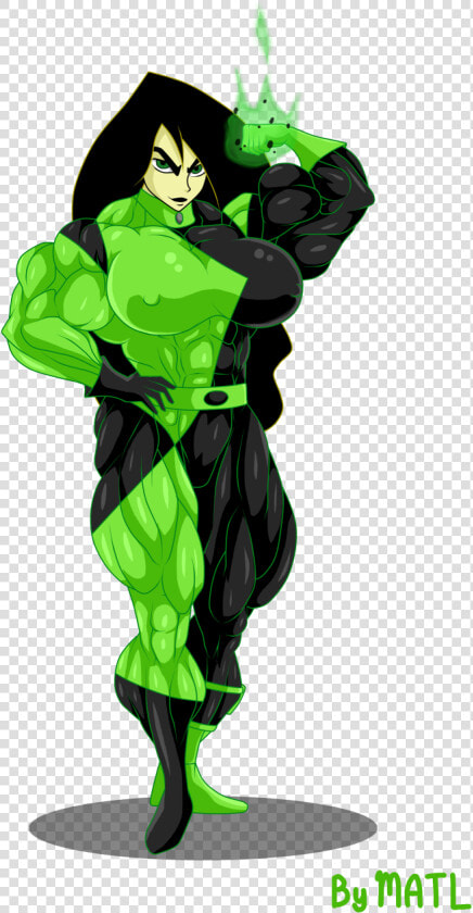 Commission   Shego   Shego Muscle  HD Png DownloadTransparent PNG