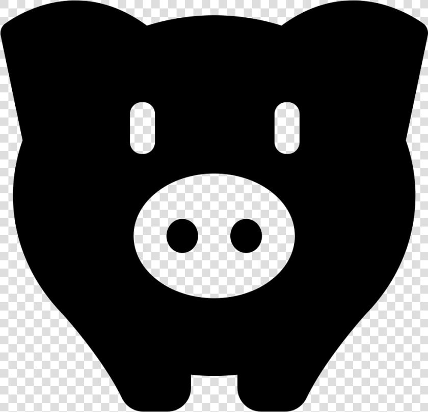 Piggy Bank To Save Money   Pig Svg Free  HD Png DownloadTransparent PNG