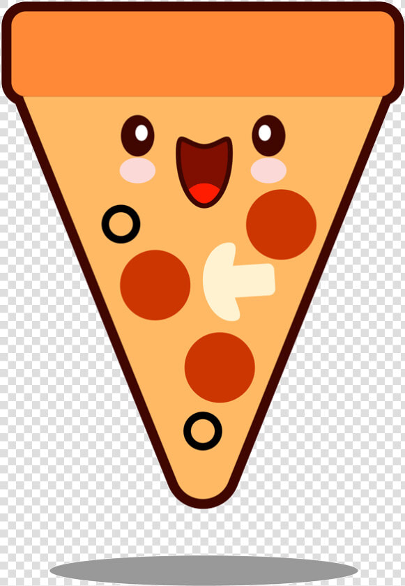 Dibujo Pizza Kawaii Png   Drawn Kawaii Pizza  Transparent PngTransparent PNG