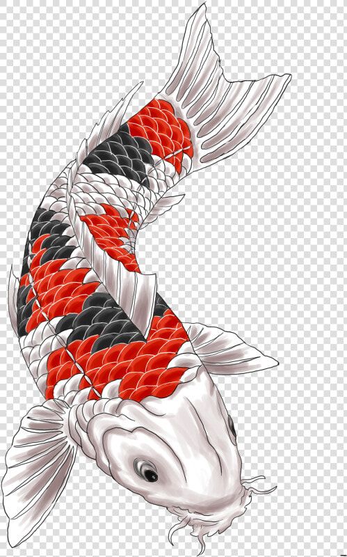 Koi Tattoo Irezumi Japan Free Png Hq Clipart  Transparent PngTransparent PNG