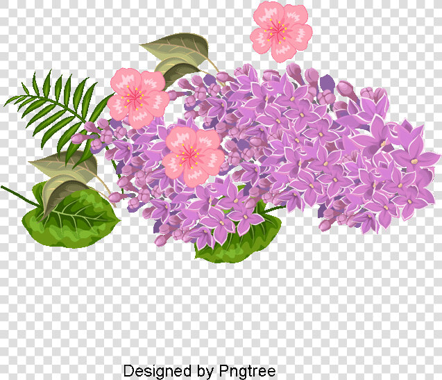 Watercolor Bouquet Png   Lilac  Transparent PngTransparent PNG