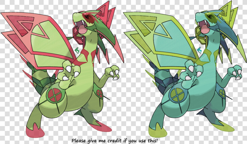 Mega Flygon Fan Art   Png Download   Mega Flygon  Transparent PngTransparent PNG