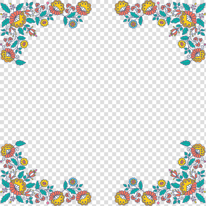 Transparent Country Border Clipart   Bingkai Bunga Vector Png  Png DownloadTransparent PNG