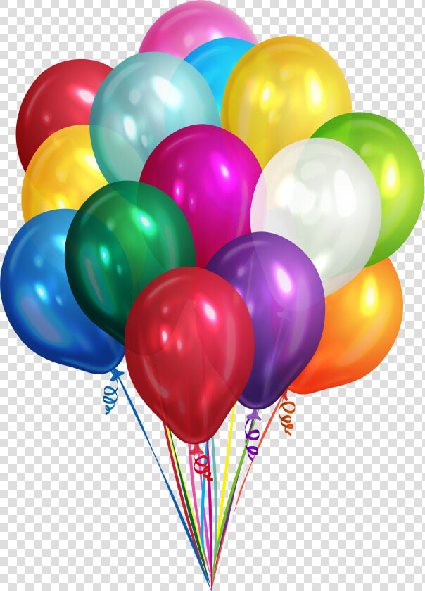 Bunch Of Clip Art   Transparent Background Bunch Of Balloons  HD Png DownloadTransparent PNG