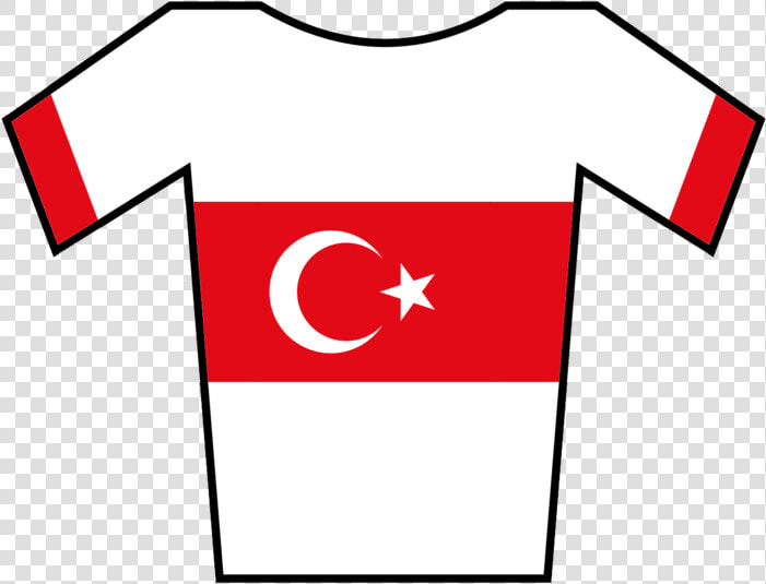 Maillot Turkey   European Cycling Champion Jersey  HD Png DownloadTransparent PNG