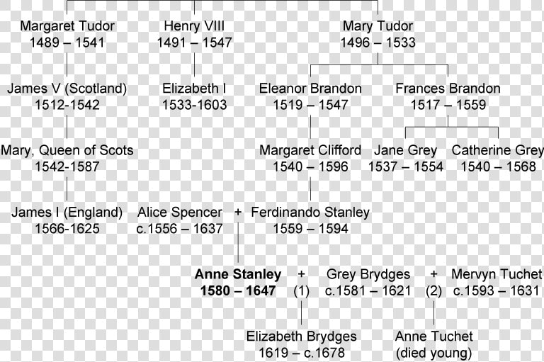 Anne Stanley Pedigree   King Henry Viii Pedigree  HD Png DownloadTransparent PNG