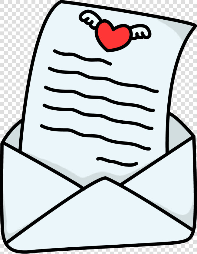 Love Letter Clip Art   Love Letter Clipart  HD Png DownloadTransparent PNG