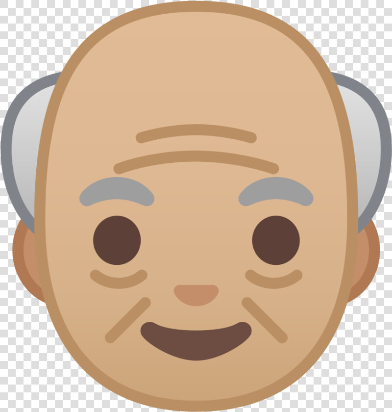 Old Man Medium Light Skin Tone Icon   Old Man Emoji Png  Transparent PngTransparent PNG