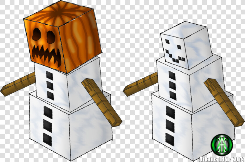 Fear Of The Shears Minecraft Blog   Minecraft Snow Golem Real Life  HD Png DownloadTransparent PNG