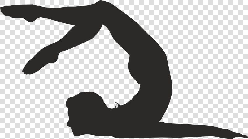 Pilates Silhouette Physical Fitness Exercise   Pilates Silhouette  HD Png DownloadTransparent PNG