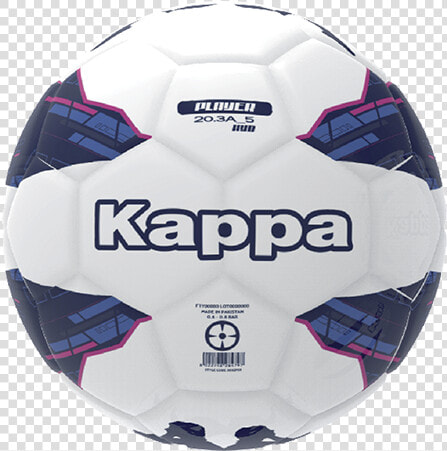 Balón Fútbol Hybrido Soccer   Kappa Player 3a Ball  HD Png DownloadTransparent PNG