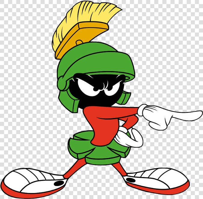  cartoon  marvinthemartian  marvin  looneytunes  martian   Yosemite Sam And Marvin The Martian  HD Png DownloadTransparent PNG