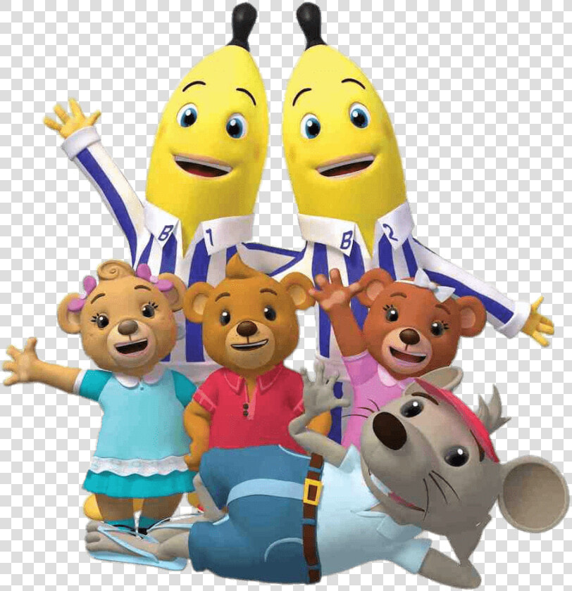 Bananas In Pyjamas And Friends   Bananas In Pajamas New  HD Png DownloadTransparent PNG