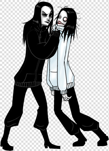 Jeff The Killer Vs Jane The Killer Art  HD Png DownloadTransparent PNG