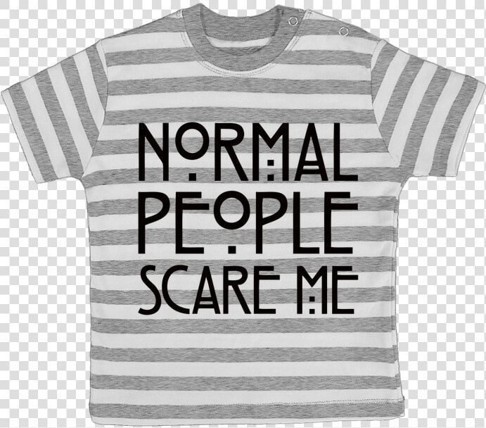 T shirt Bébé À Rayures Normal People Scare Me Par Freeyourshirt   Shirt Fennec  HD Png DownloadTransparent PNG