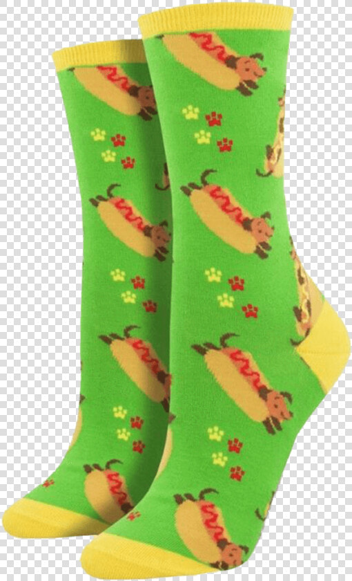 Weiner Dog Socks   Wiener Socks  HD Png DownloadTransparent PNG