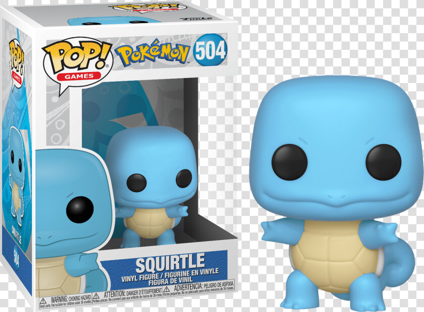 Squirtle Pop Vinyl Figure   Funko Pop Pokemon Squirtle  HD Png DownloadTransparent PNG