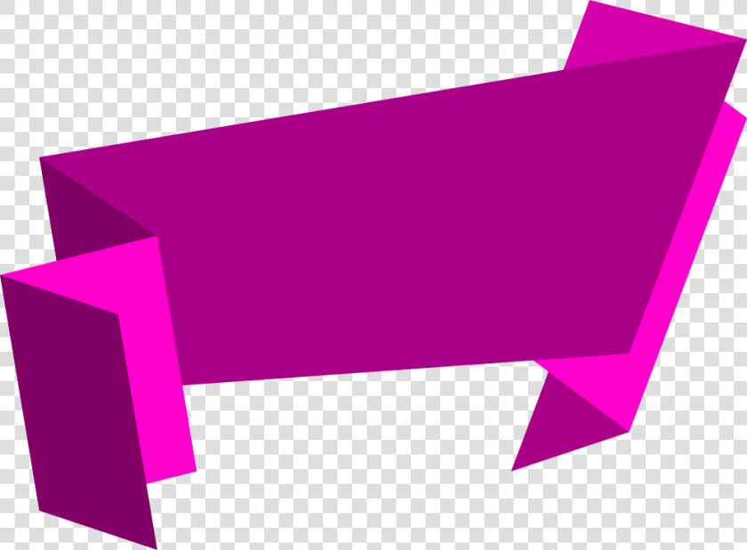 Banner Transparent Pictures Free   Origami Banner Png  Png DownloadTransparent PNG