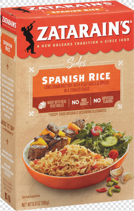 Spanish Rice Side Mix   Zatarain  39 s Garden District Kitchen  HD Png DownloadTransparent PNG