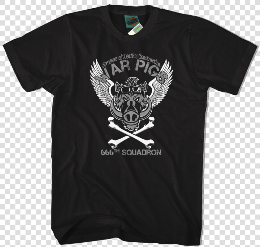 Black Sabbath War Pigs 666th Battalion Inspired T shirt   Great Gatsby Themed Shirts  HD Png DownloadTransparent PNG