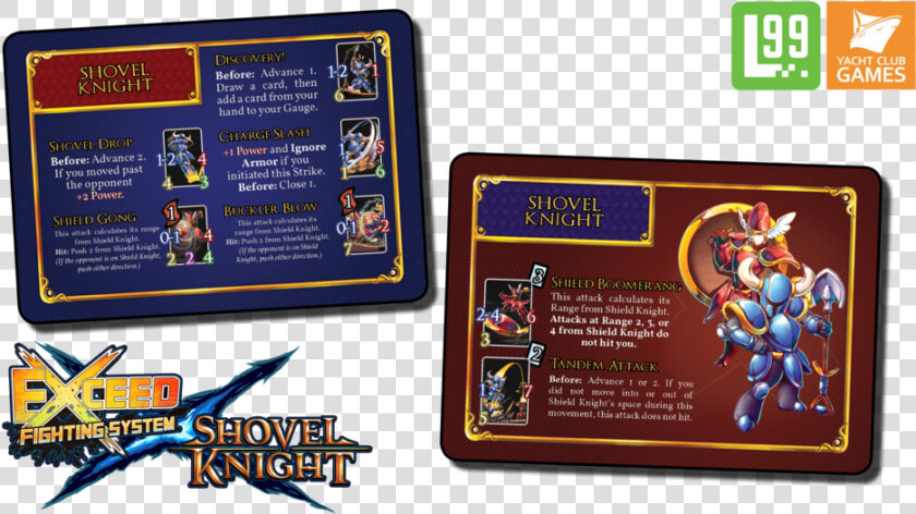 Exceed Card Previews   Exceed Shovel Knight Season 4  HD Png DownloadTransparent PNG