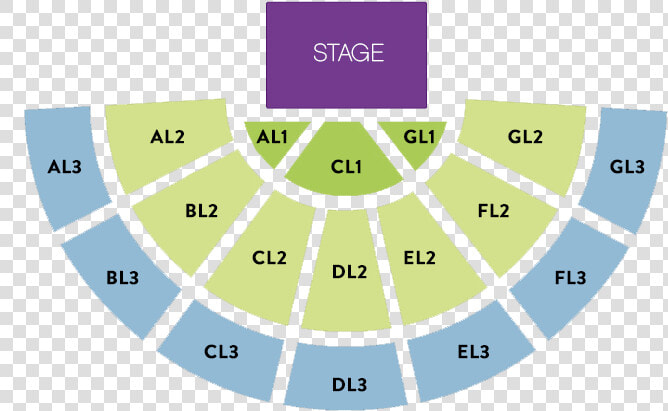 Seat Number Sandia Amphitheater Seating Chart  HD Png DownloadTransparent PNG