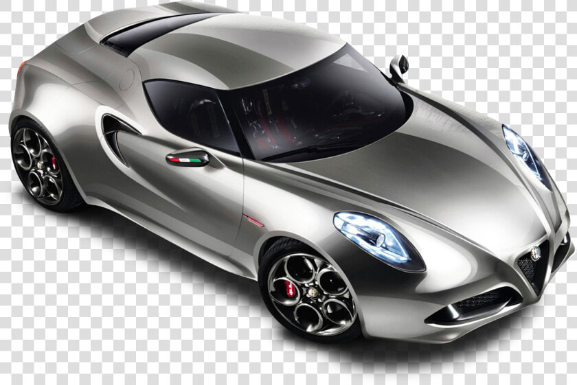 Alfa Romeo 4c Silber  HD Png DownloadTransparent PNG