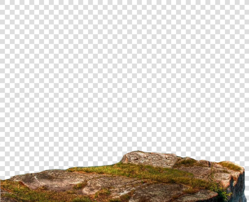 Clipart Rock Landscape   Grass Cliff Png  Transparent PngTransparent PNG