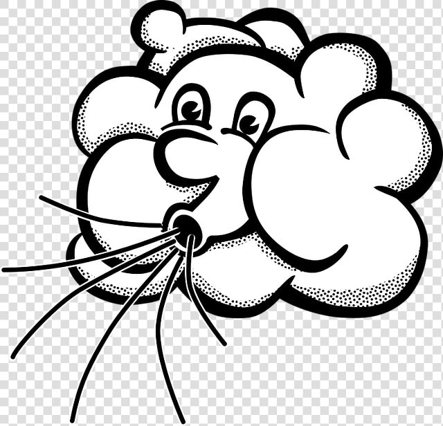 Wind  Blowing  Cloud  Air  Cartoon   Wind Clipart Transparent Background  HD Png DownloadTransparent PNG