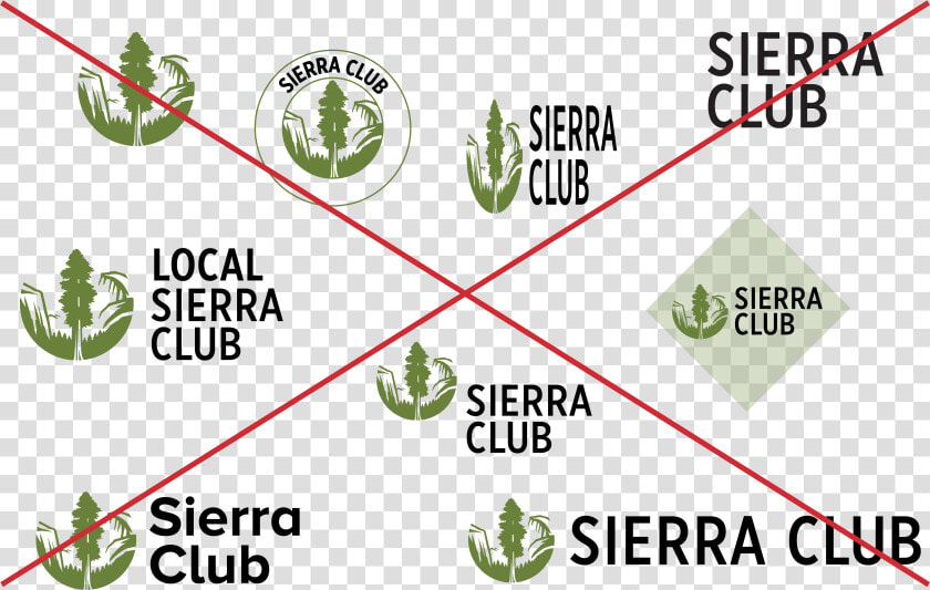 Collection Of Incorrect Usage Of Sierra Club Logo   Sierra Club  HD Png DownloadTransparent PNG