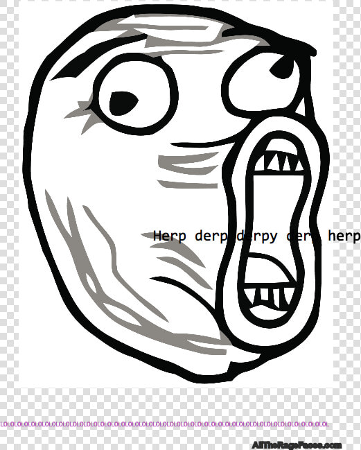 Transparent Surprised Face Clipart   Troll Face Transparent  HD Png DownloadTransparent PNG