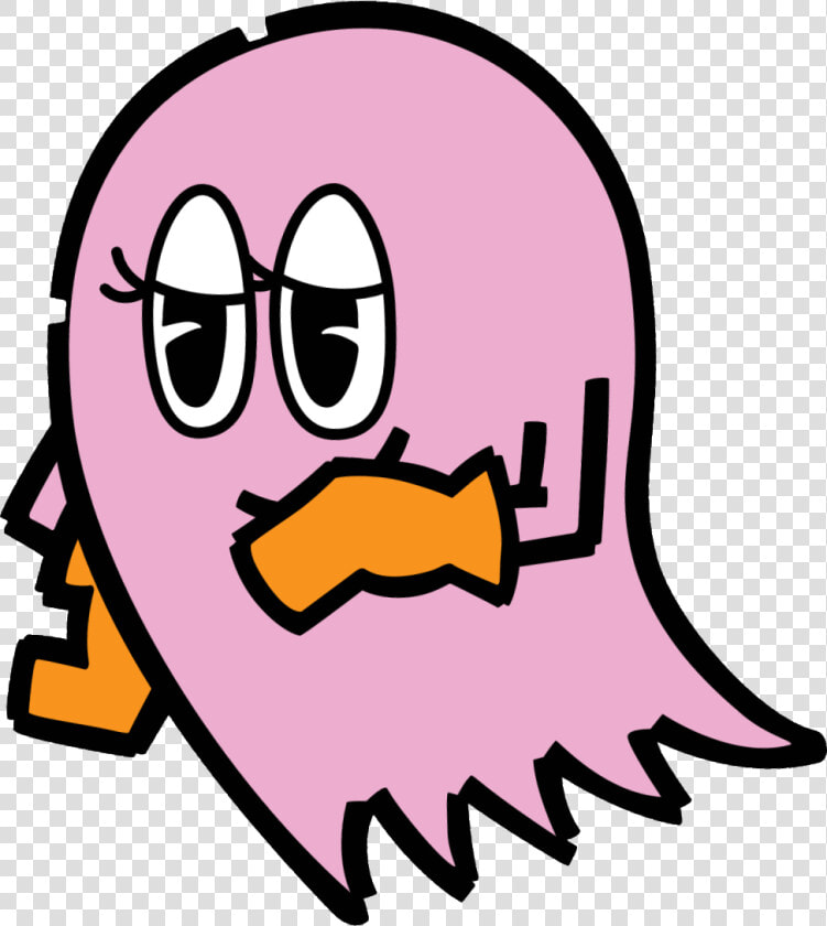 Pac Man Pinky   Pinky Pac Man Ghost  HD Png DownloadTransparent PNG