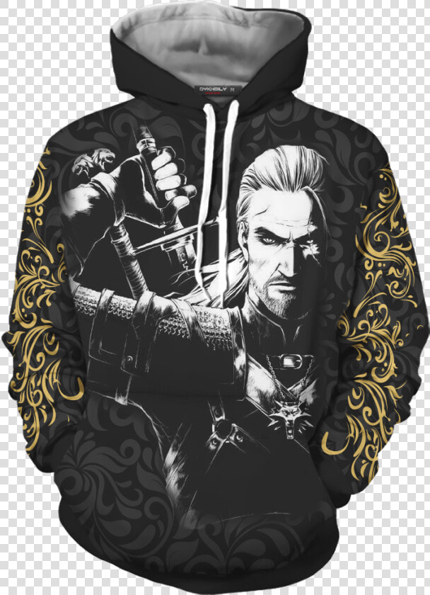 Witcher Sign 3d Hoodie   Dragon Ball Hoodies Pink  HD Png DownloadTransparent PNG