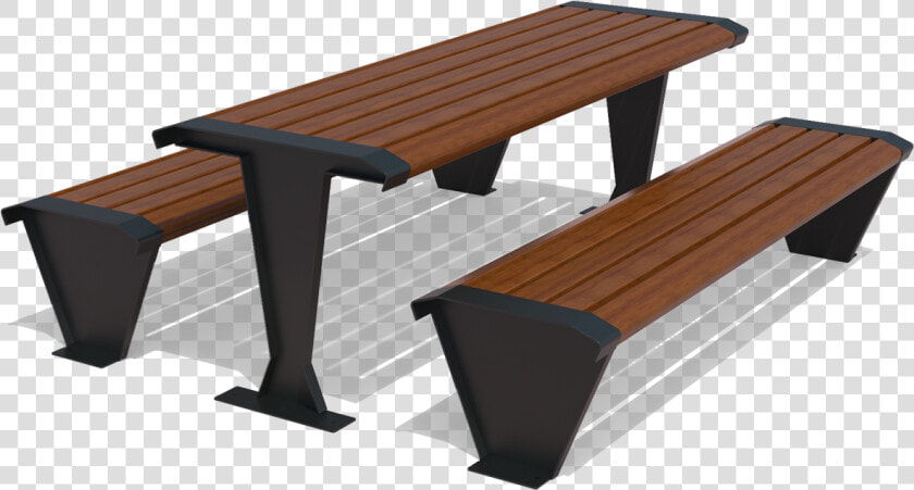 Essence Model Picnic Table For Public Spaces   Bench  HD Png DownloadTransparent PNG