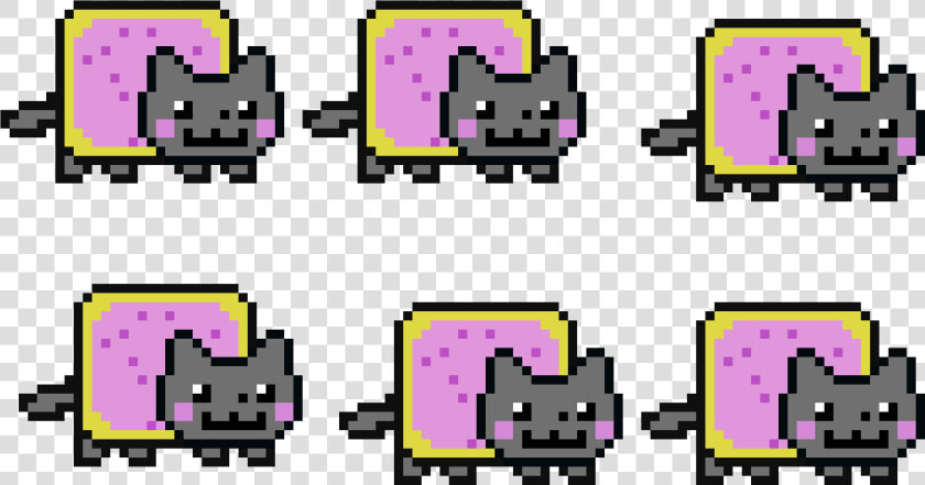 Nyan Cat Parade   Nyan Cat  HD Png DownloadTransparent PNG