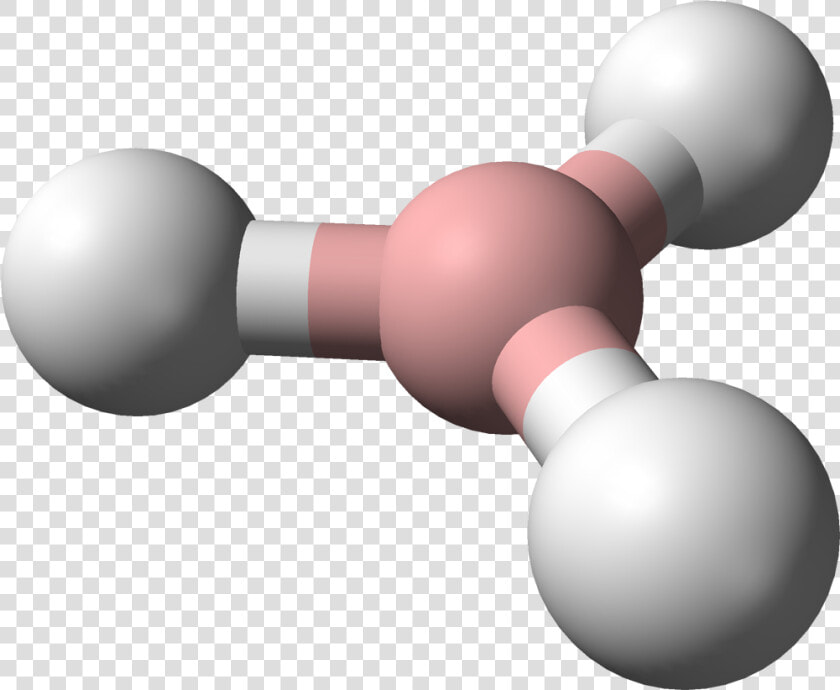 Borane 3d Balls   Bh3 Molecule  HD Png DownloadTransparent PNG