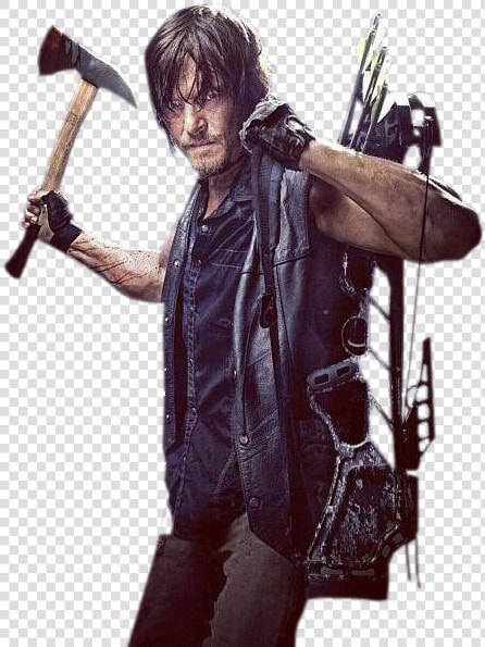 Twd Png Transparent Image   Daryl The Walking Dead Png  Png DownloadTransparent PNG