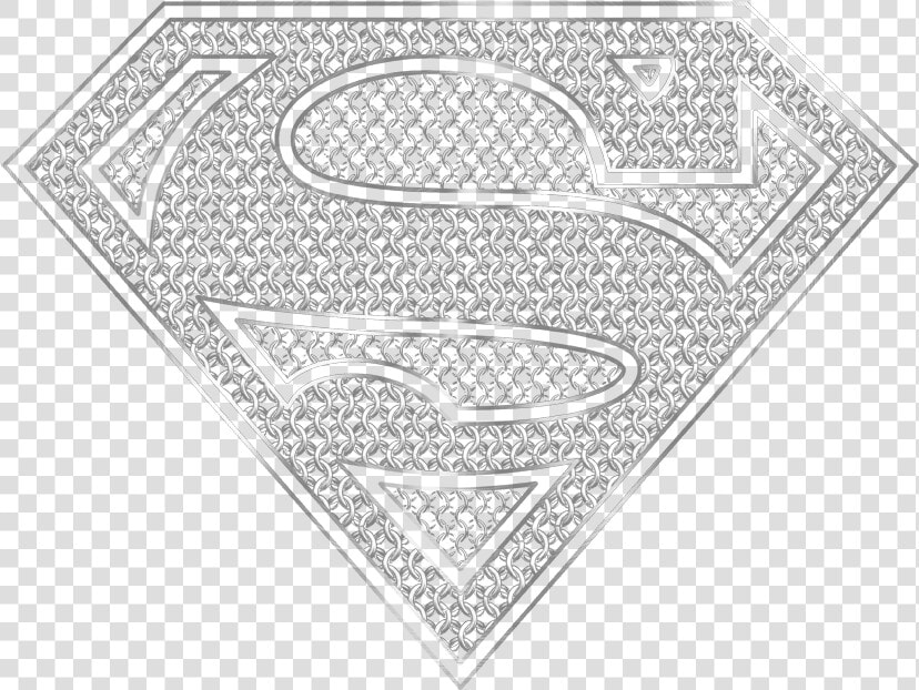 Superman Chainmail Men S Ringer T shirt   Illustration  HD Png DownloadTransparent PNG