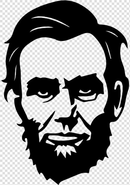 Portrait Of Abraham Lincoln United States Clip Art   Abraham Lincoln Stencil Art  HD Png DownloadTransparent PNG