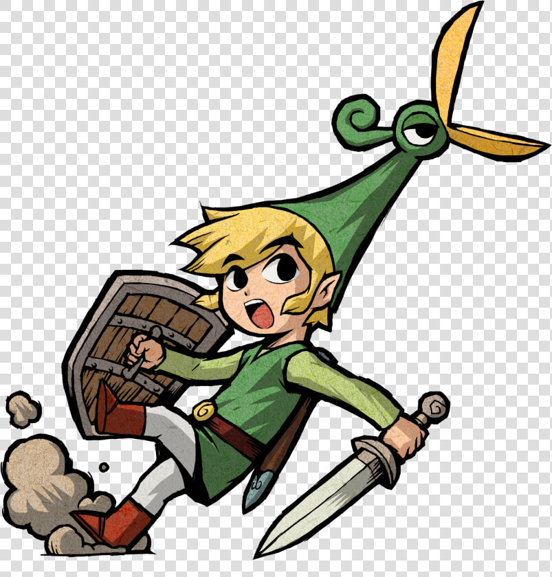 Legend Of Zelda Minish Cap Art  HD Png DownloadTransparent PNG