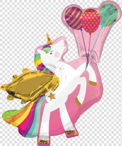 Mylar Magical Unicorn Balloon  HD Png DownloadTransparent PNG