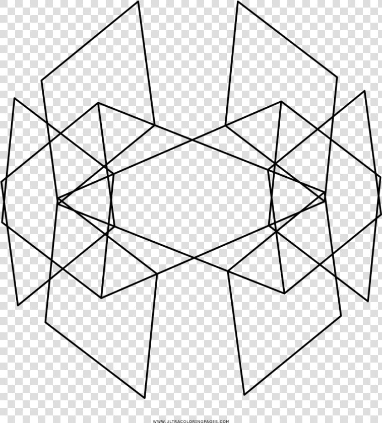 Geometric Pattern Coloring Page   Transparent Png Geometric Pattern  Png DownloadTransparent PNG