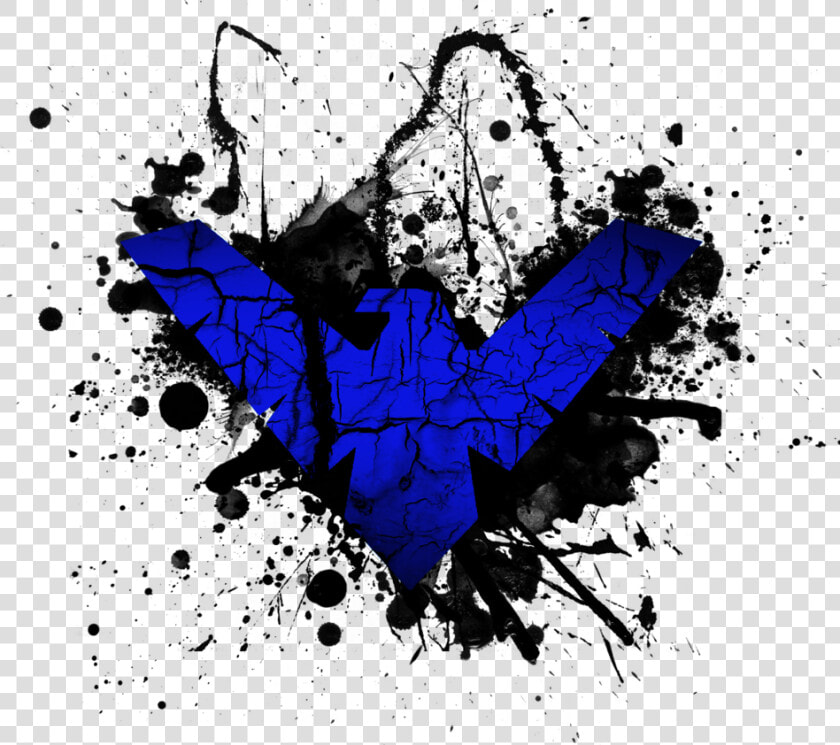   Nightwing Blue Logo   Png Download   Logo De Nightwing Png  Transparent PngTransparent PNG