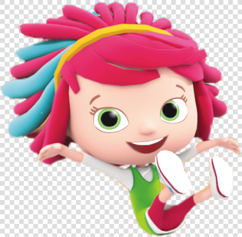 Yo Girl Jumping   Cartoon Girl Jumping Transparent Png  Png DownloadTransparent PNG