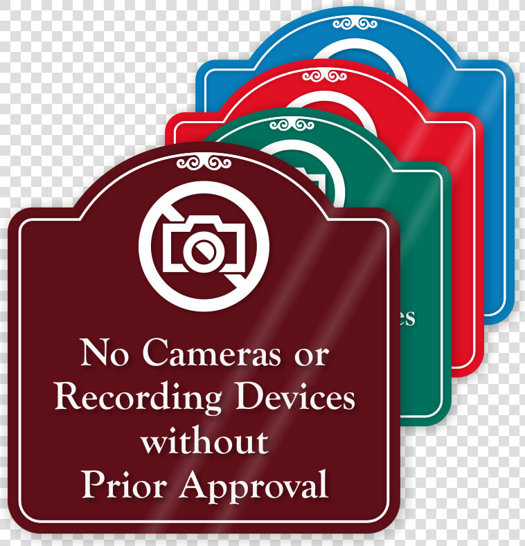 No Recording Without Permission  HD Png DownloadTransparent PNG