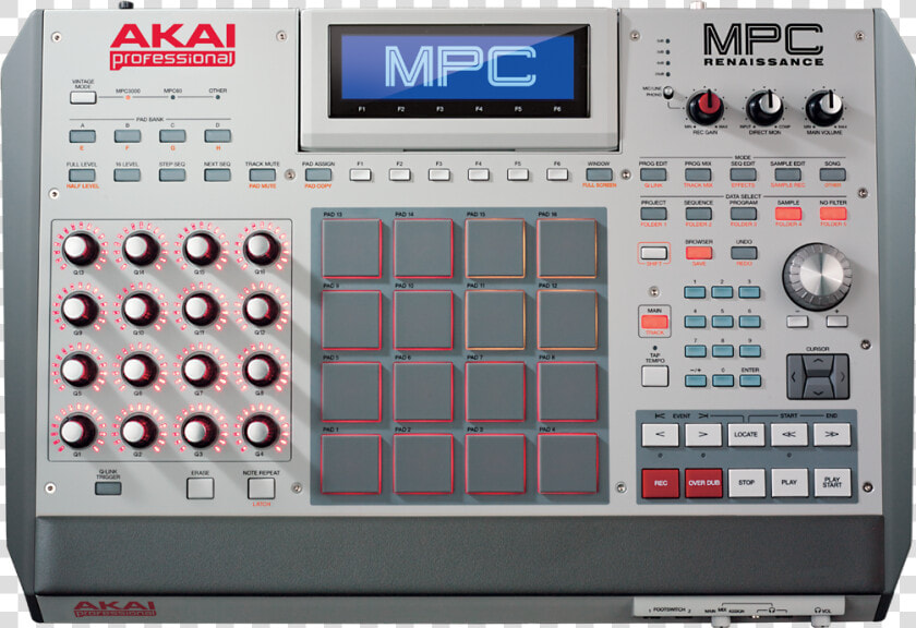 Akai Mpcren Main   Akai Mpc Renaissance  HD Png DownloadTransparent PNG