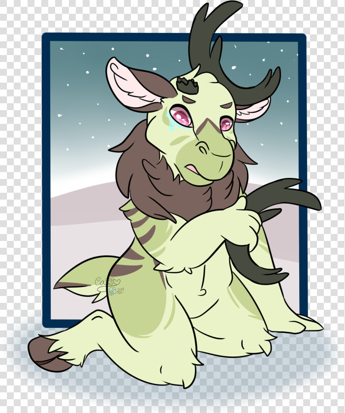 Crying Caribou   Cartoon  HD Png DownloadTransparent PNG