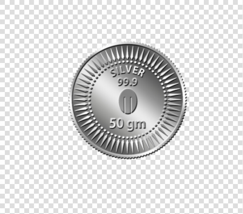 Silver Coin 10 Gms  HD Png DownloadTransparent PNG