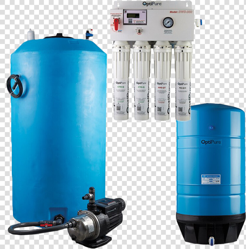 Optipure Bws350 Reverse Osmosis System With 175 Gallon   Optipure Bws100  HD Png DownloadTransparent PNG